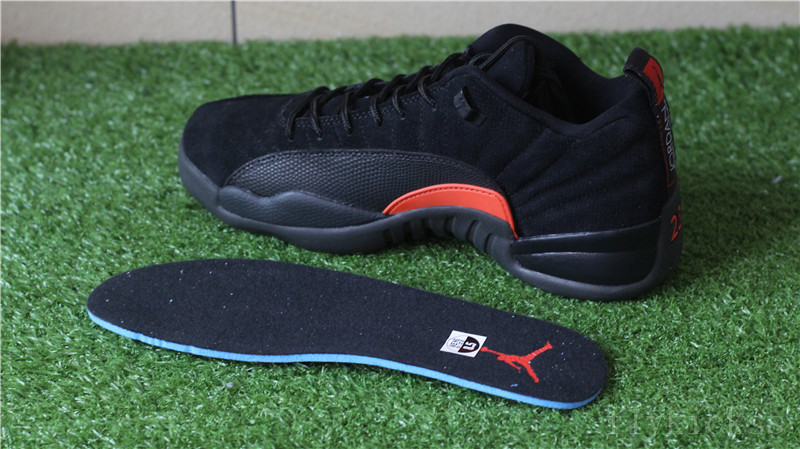 Air Jordan 12 Retro Low Olive Black Max Orange